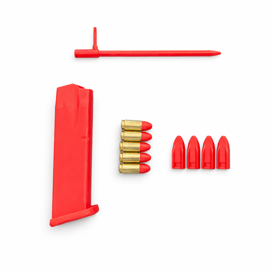 PACK 3 PRO BERETTA FS92 (VARILLA KOMBAT FLEX+3 TEJAS ELEVADORAS+5 PROYECTILES INERTES+CARGADOR FS 92)