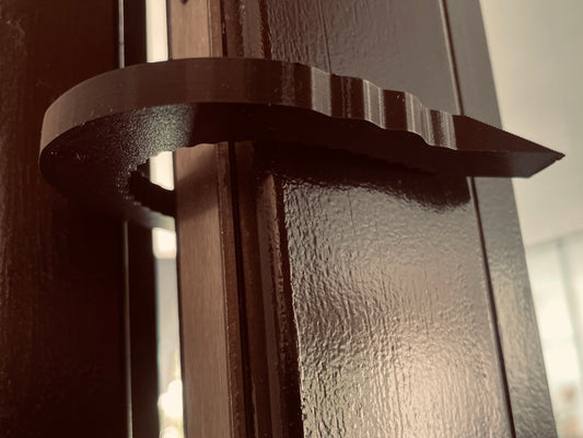 Tope puerta "auxilio"