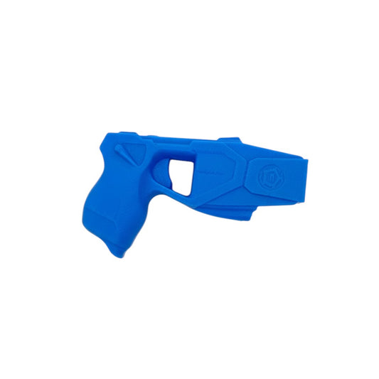 Kombat Line DEC X26P blue training pistol, ideal for safe weapon transition practice.
